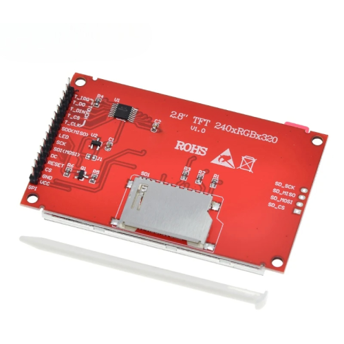 Сенсорный дисплей TFT touch LCD shield 2.8