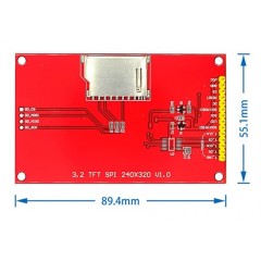 Дисплей TFT SPI 3,2