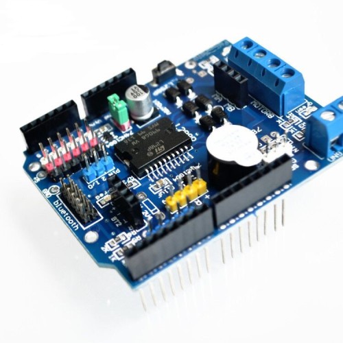 Плата расширения L298P Motor Shield