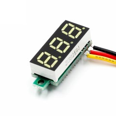 Вольтметр 0.28" желтый 0 - 100В