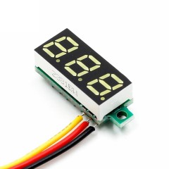 Вольтметр 0.28" желтый 0 - 100В