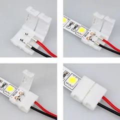 Коннектор с проводом для светодиодной ленты SMD 2835/3528