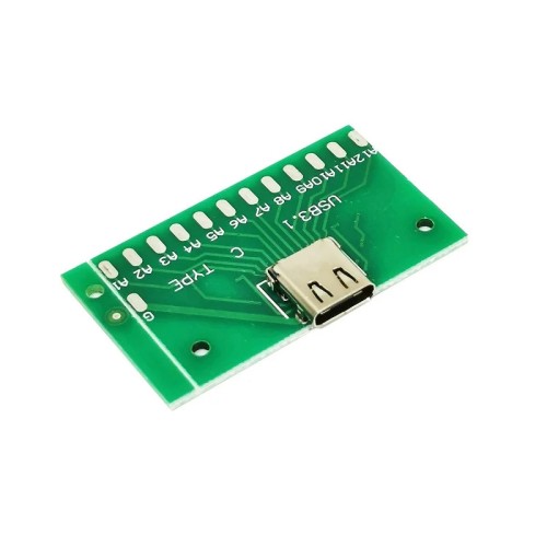 USB type C 3.1 гнездо плата-переходник