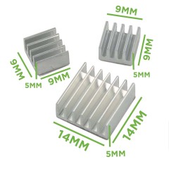 Набор радиаторов для Raspberry Pi