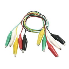 Кабель с крокодилами 40см