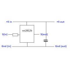 Модуль RGB светодиода WS2812B CJMCU-123