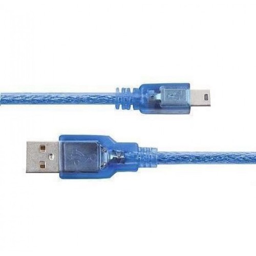 Дата кабель miniUSB экранированный 30 см