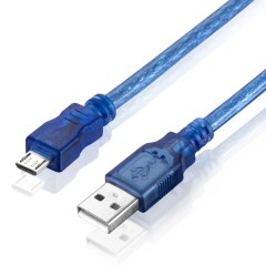Кабель USB 2.0 тип "A" - microUSB (длина 30 см)