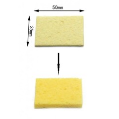 Губка для очистки жала паяльника 5шт.
