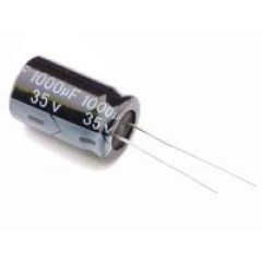Электролитический конденсатор 1000мкФ 35В