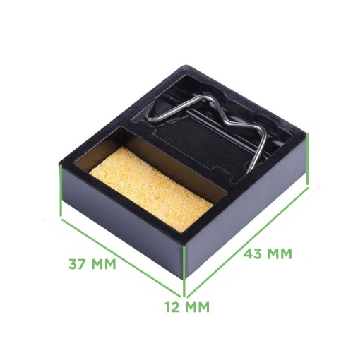 Мини-подставка для паяльника с губкой