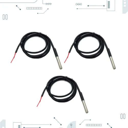 Датчик температуры DS18B20 1 метр (Герметичный) 3 шт