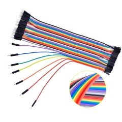 Соединительные провода "мама-мама" 20см (20шт)