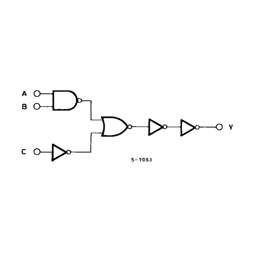 Микросхема 74HC11B1