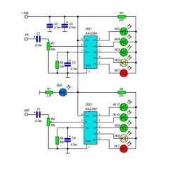 Микросхема KA2284 SIP-9