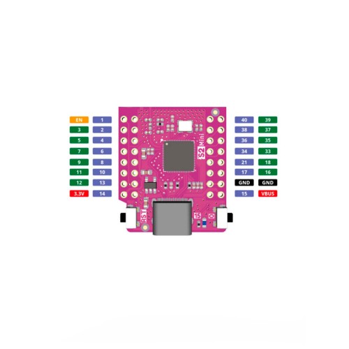 WEMOS S2 MINI V1 плата на основе ESP32