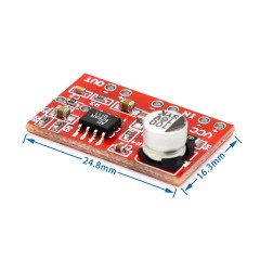 Микрофонный усилитель на AD828