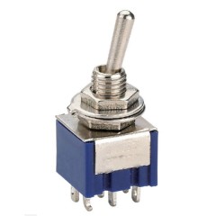 Тумблер ON-OFF-ON MTS-203 (6A 125V)