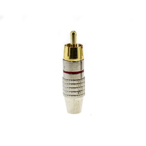 Штекерный разъем RCA (красный)